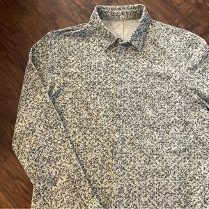 Lululemon Camo Button Down Shirt Large